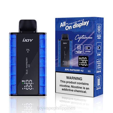 NDLR83 iJOY Bar Captain Disposable - iJOY vapes for sale Blue Raspberry