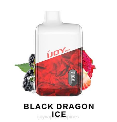 NDLR177 iJOY Bar IC8000 Disposable - iJOY vape price Black Dragon Ice