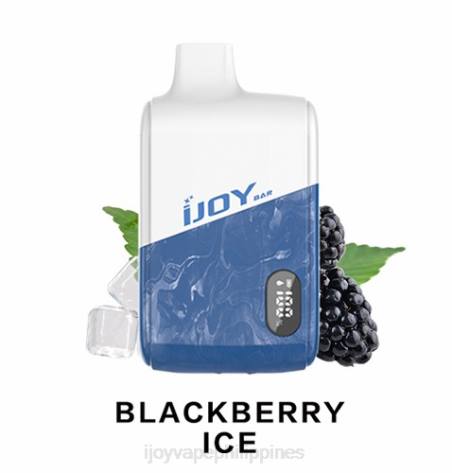 NDLR178 iJOY Bar IC8000 Disposable - iJOY vape review Blackberry Ice