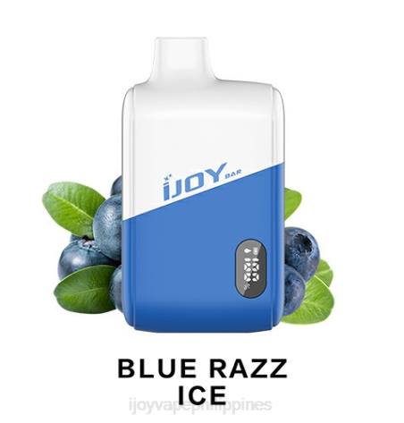 NDLR179 iJOY Bar IC8000 Disposable - iJOY disposable vape Blue Razz Ice