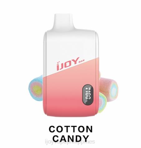 NDLR184 iJOY Bar IC8000 Disposable - iJOY vape Quezon city Cotton Candy