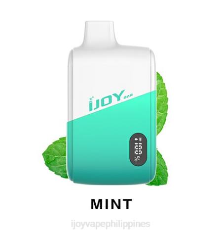 NDLR188 iJOY Bar IC8000 Disposable - iJOY vape review Mint
