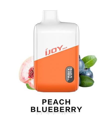 NDLR189 iJOY Bar IC8000 Disposable - iJOY disposable vape Peach Blueberry