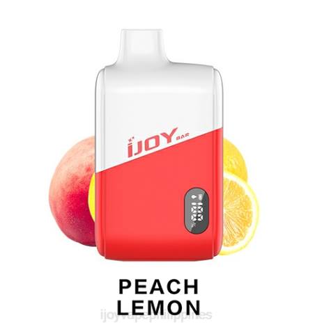 NDLR190 iJOY Bar IC8000 Disposable - iJOY vape Philippines Peach Lemon