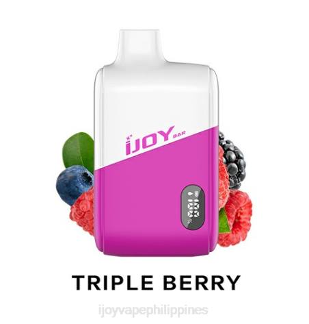 NDLR195 iJOY Bar IC8000 Disposable - iJOY shop Philippines Triple Berry Ice