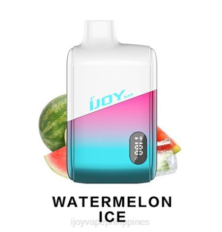 NDLR198 iJOY Bar IC8000 Disposable - iJOY vape review Watermelon Ice