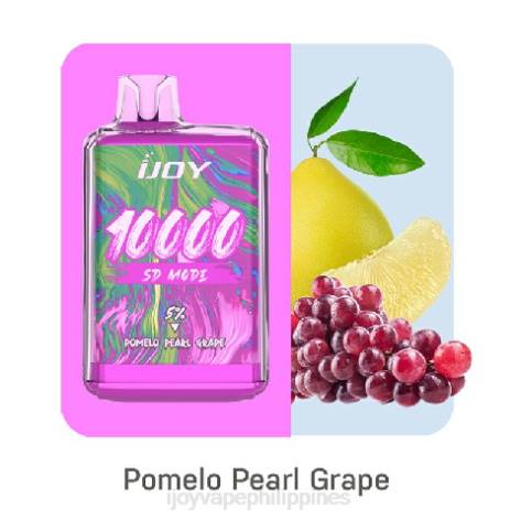 NDLR170 iJOY Bar SD10000 Disposable - iJOY vape Philippines Pomelo Pearl Grape