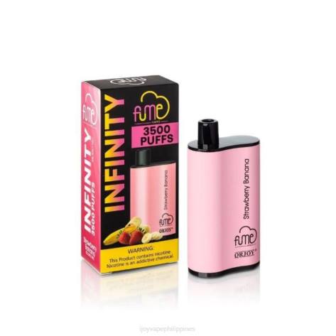 NDLR107 iJOY Fume Infinity Disposable 3500 Puffs | 12Ml - iJOY vape price Strawberry Banana