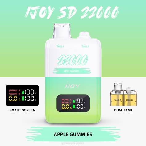 NDLR145 iJOY SD 22000 Disposable - iJOY shop Philippines Apple Gummies