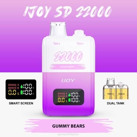 NDLR154 iJOY SD 22000 Disposable - iJOY vape Quezon city Gummy Bears